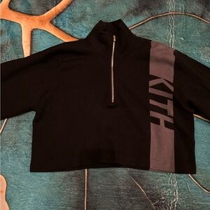 Kith Black Half-Zip Pullover